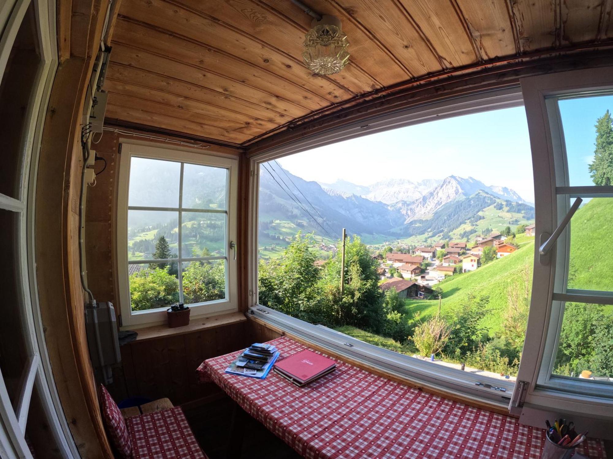 Chalet Sonnenheim Mit Atemberaubender Aussicht アデルボーデン エクステリア 写真
