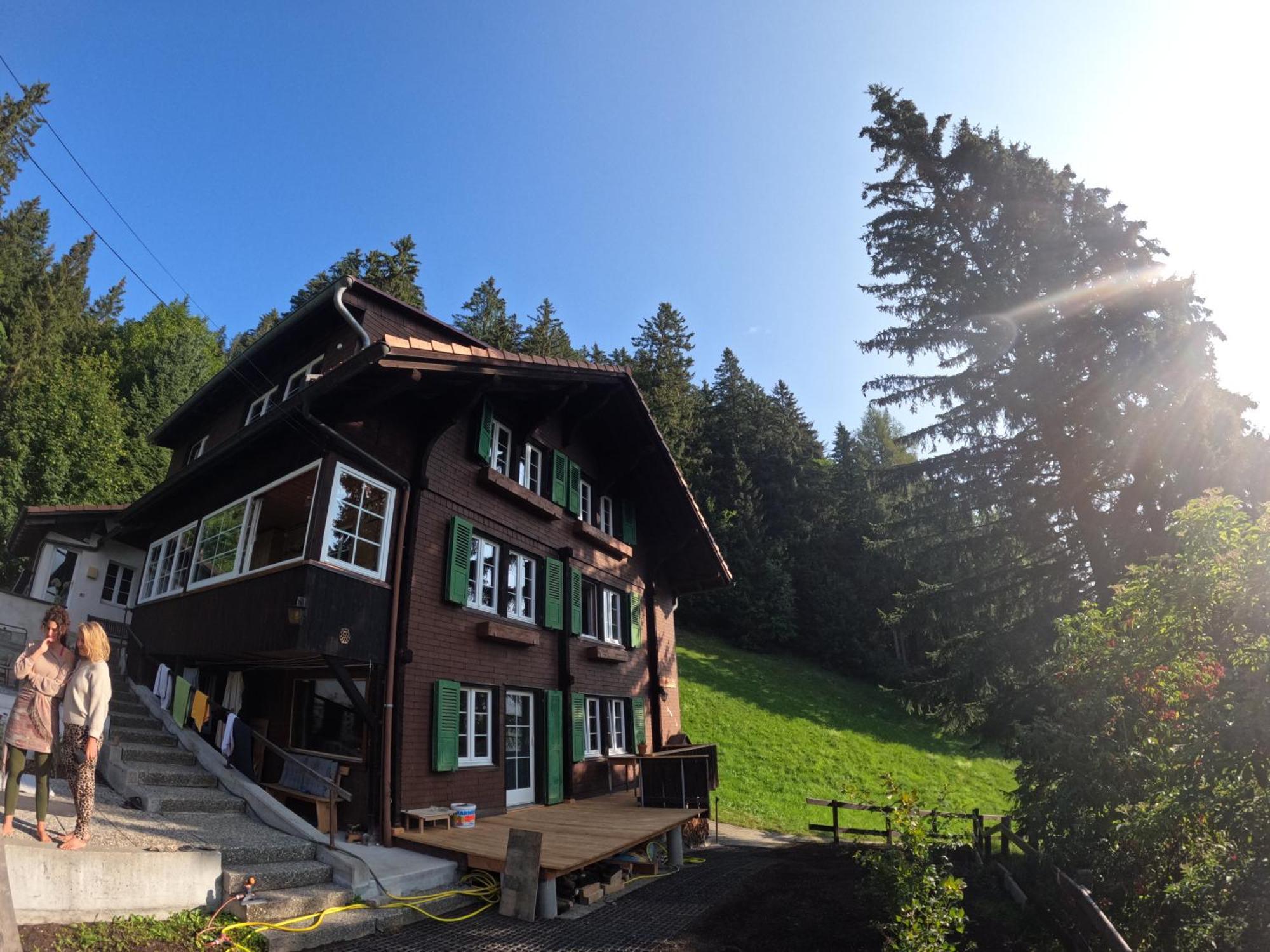 Chalet Sonnenheim Mit Atemberaubender Aussicht アデルボーデン エクステリア 写真